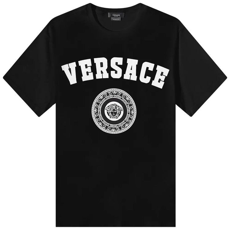 Versace Logo Tee Black