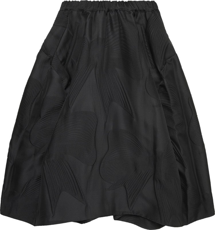Comme des Garçons Embodied Petal Skirt  'Black'