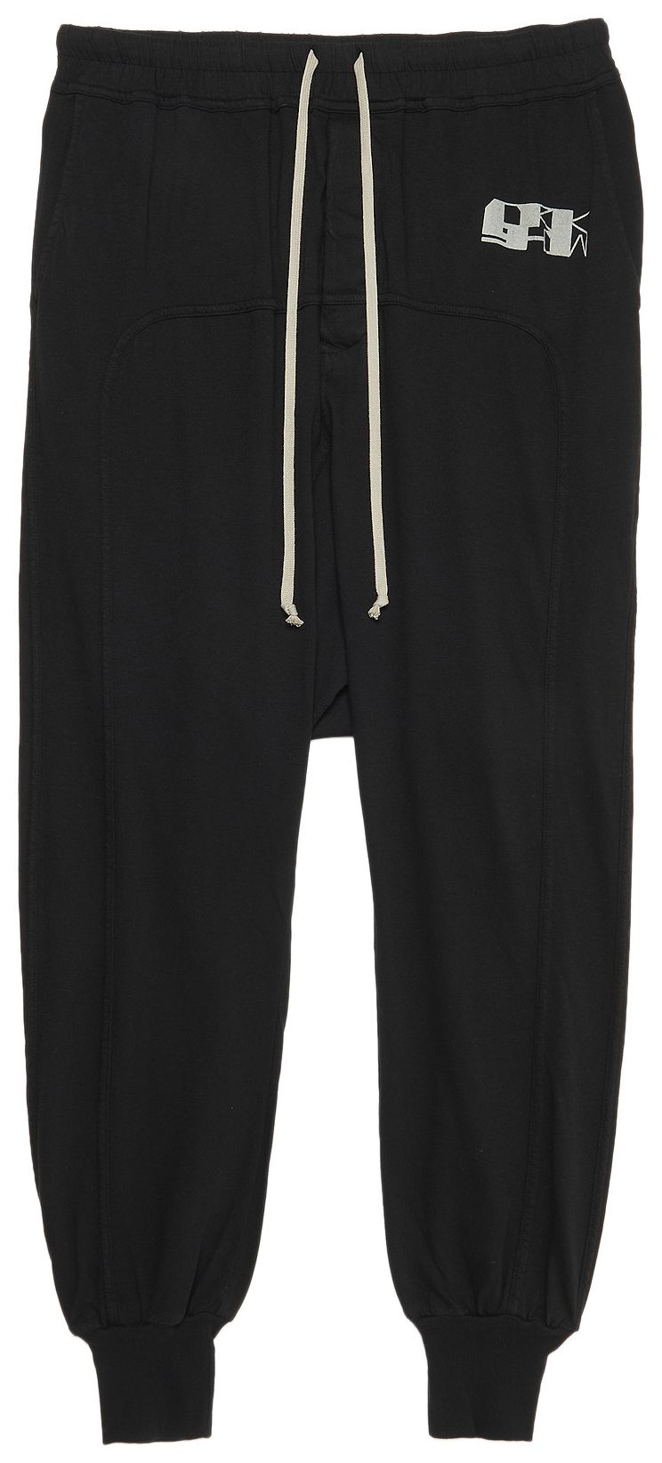 Rick Owens DRKSHDW Prisoner Drawstring Knit Pants Black