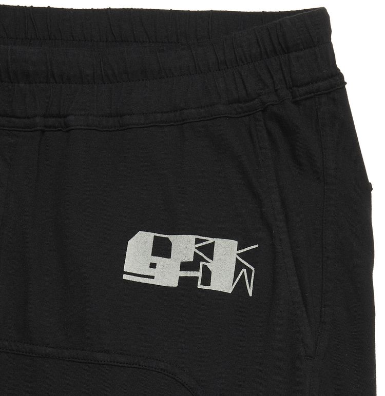 Rick Owens DRKSHDW Prisoner Drawstring Knit Pants Black