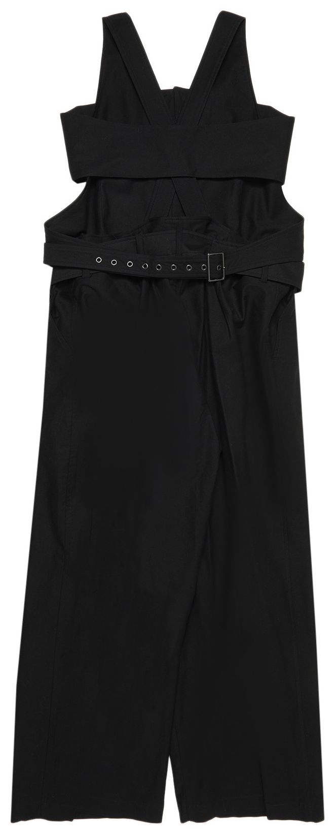 Yohji Yamamoto Suspender Pants  Black