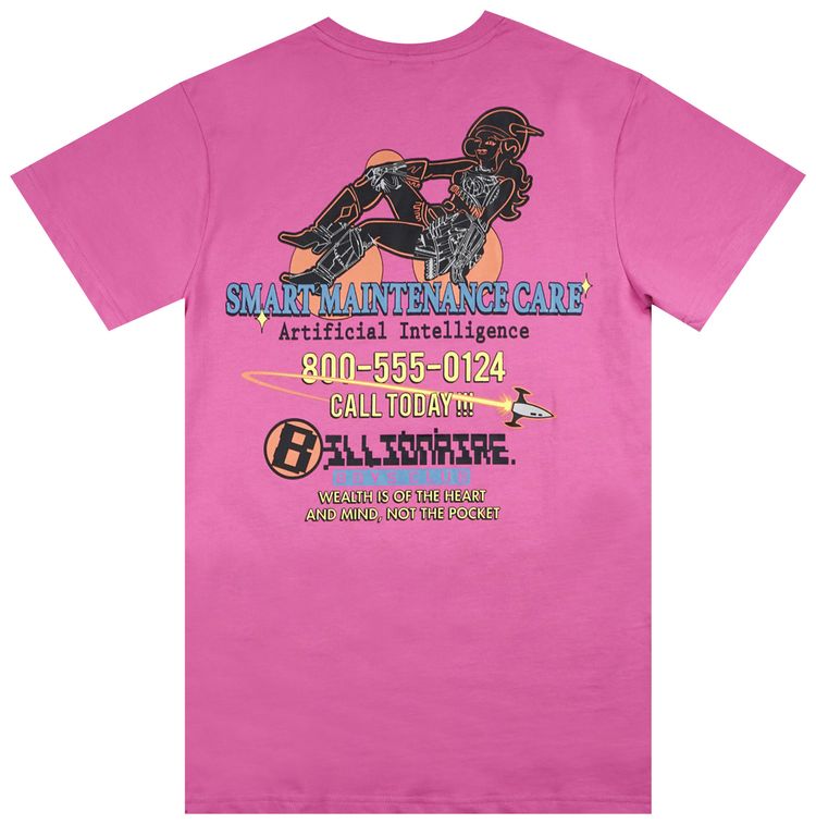 Billionaire Boys Club Ai Tee Ibis Rose