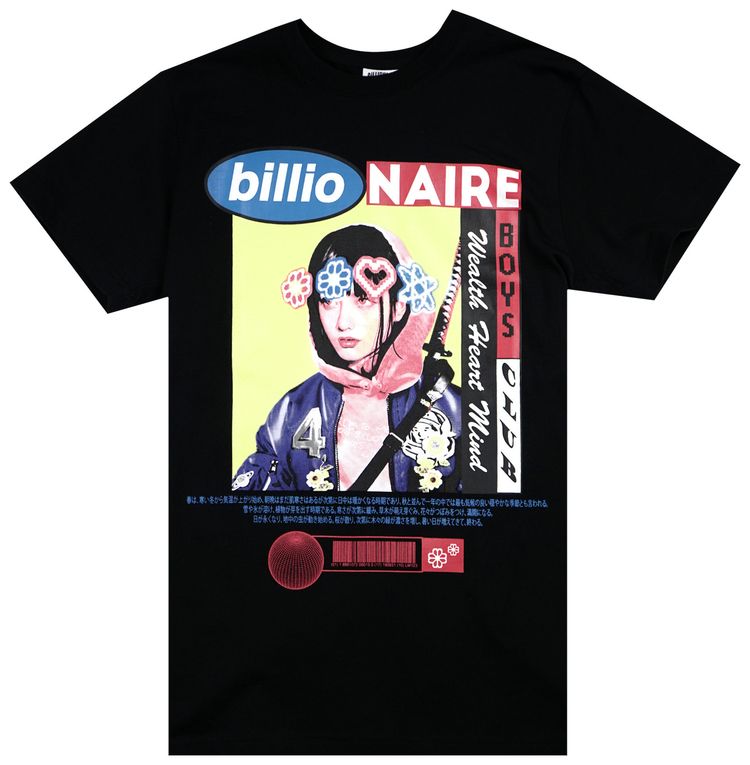 Billionaire Boys Club Cyberpunk Tee Black