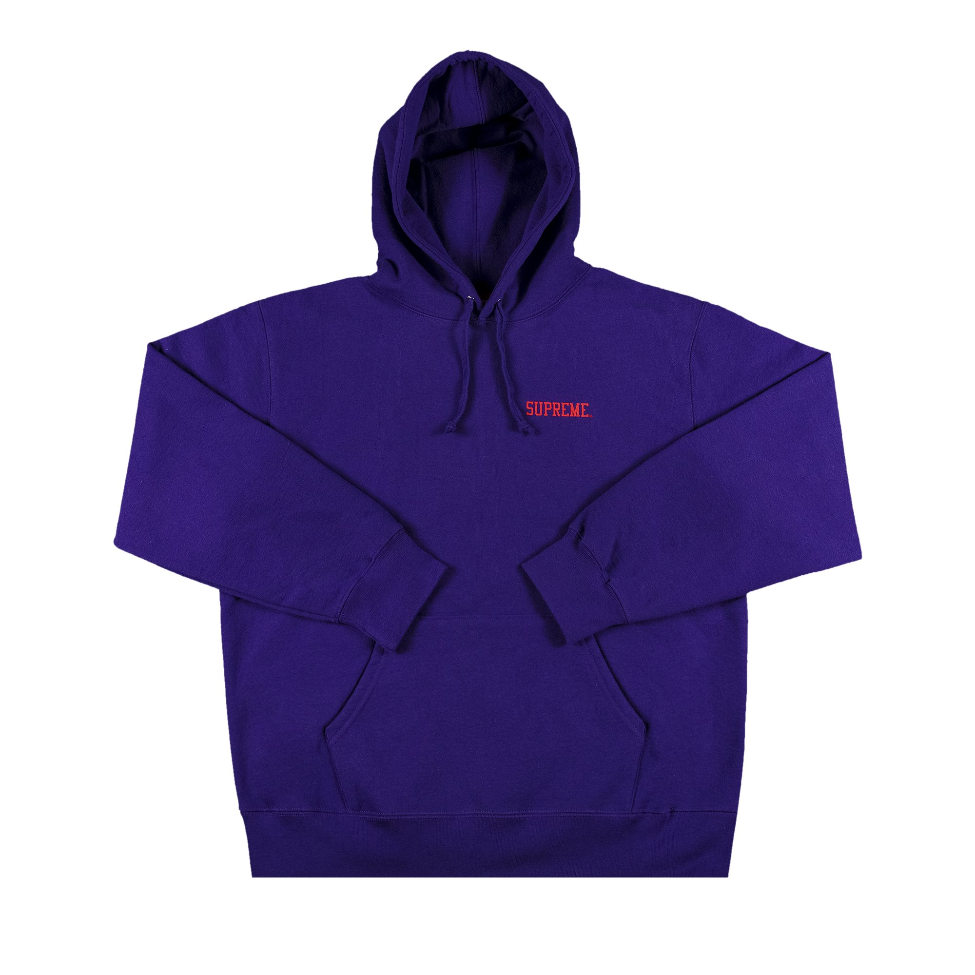 Buy Supreme Ralph Steadman Skull Hooded Sweatshirt 'Purple