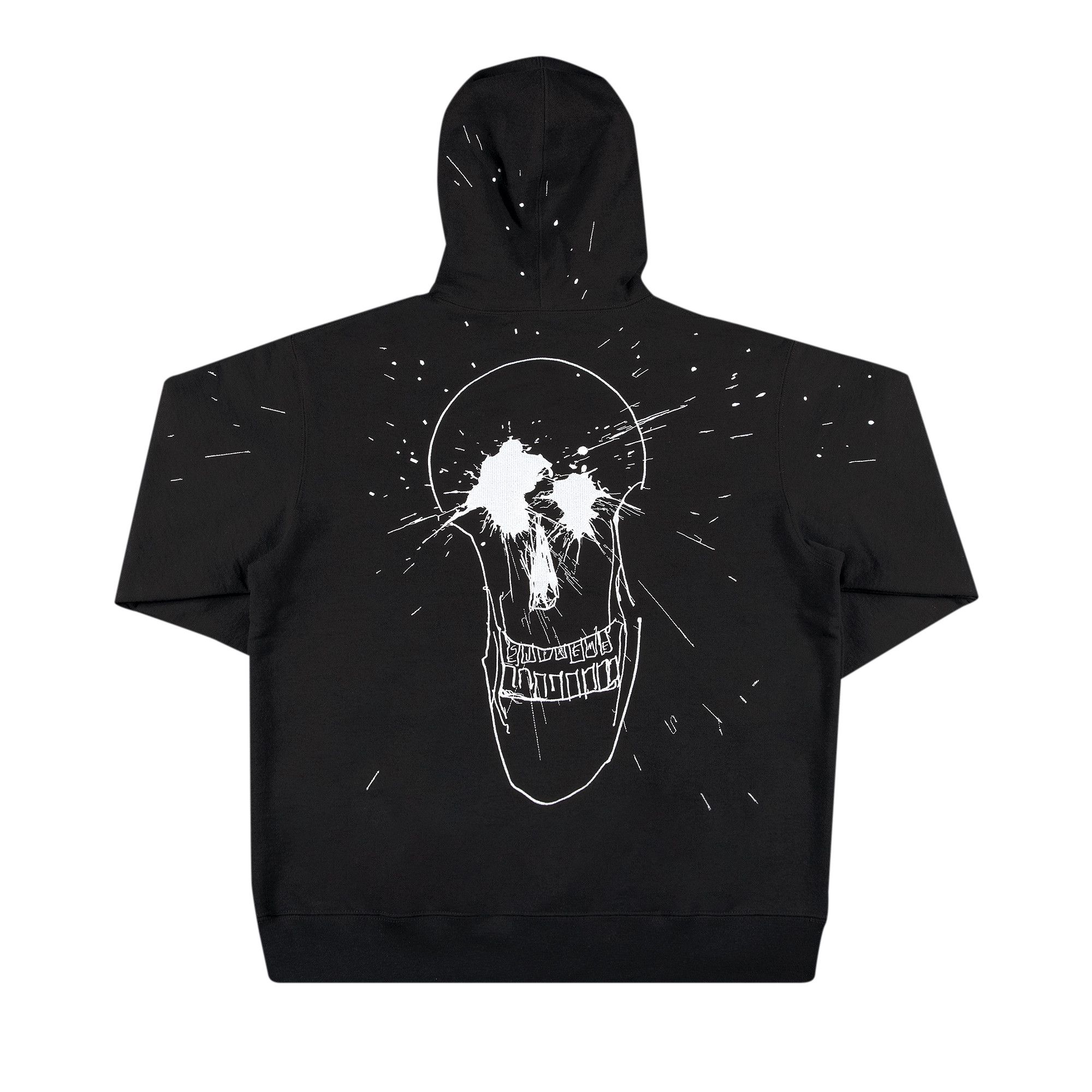 【本物保証 /関税・送料無料】Supreme Ralph Steadman Skull Buy Supreme Ralph Steadman Skull Hooded Sweatshirt 'Black