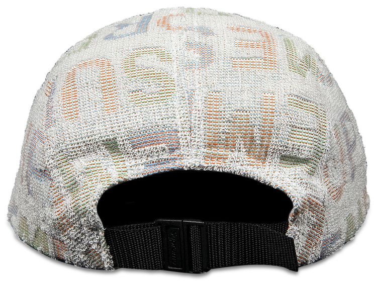 Supreme Terry Spellout Camp Cap White