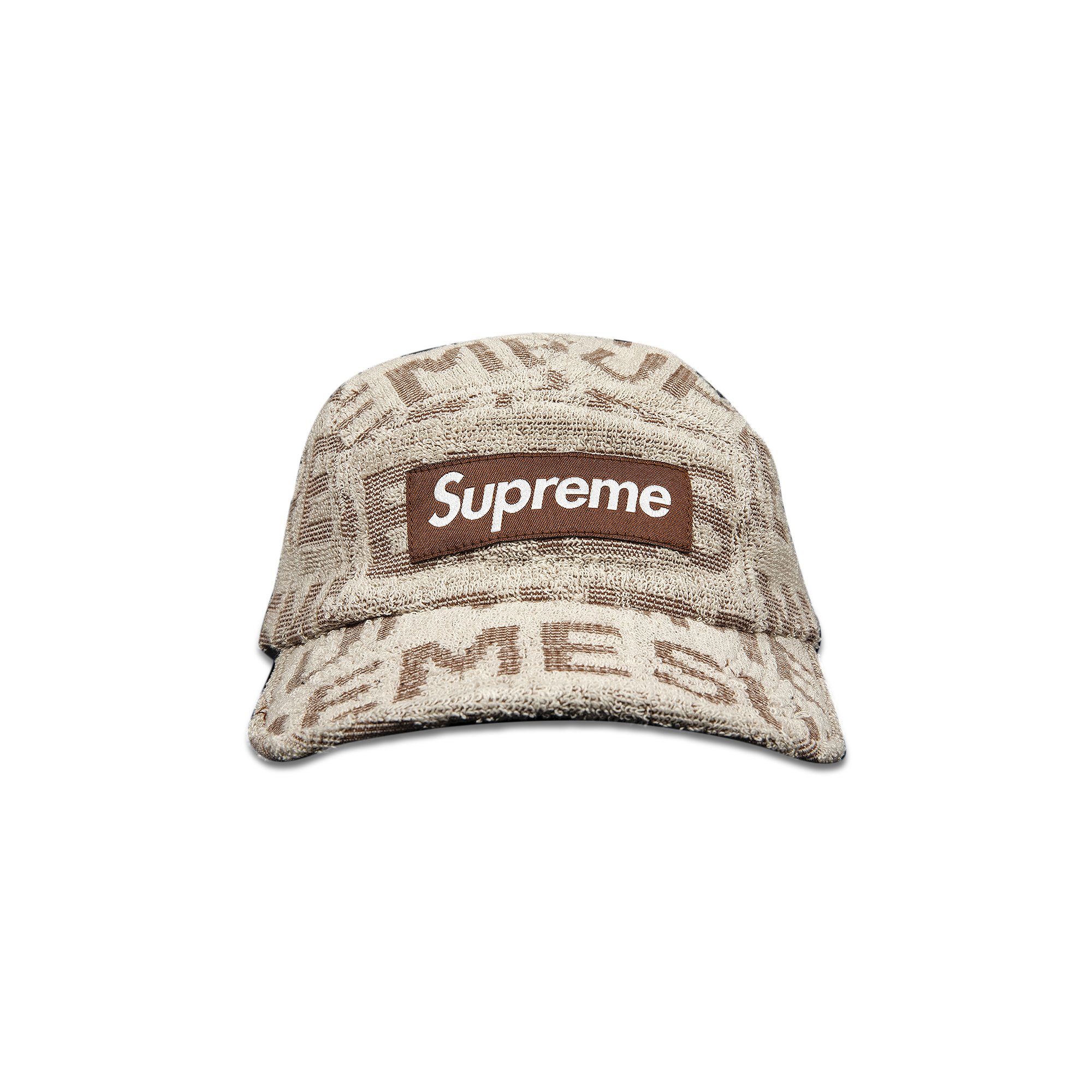 Buy Supreme Terry Spellout Camp Cap 'Beige' - SS22H61 BEIGE