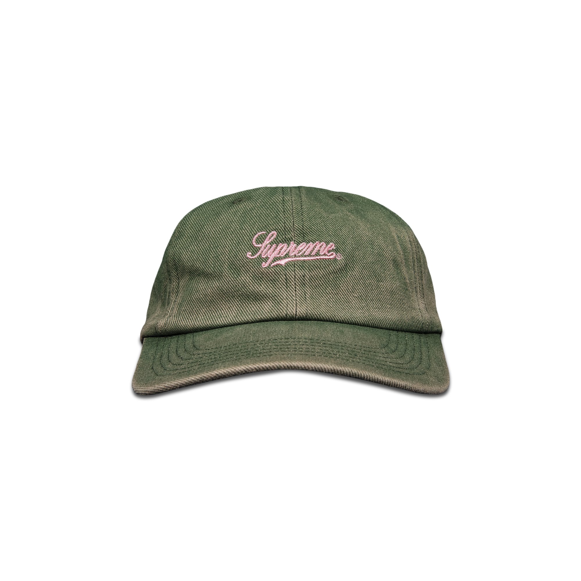 Supreme Washed Twill 6-Panel 'Green'