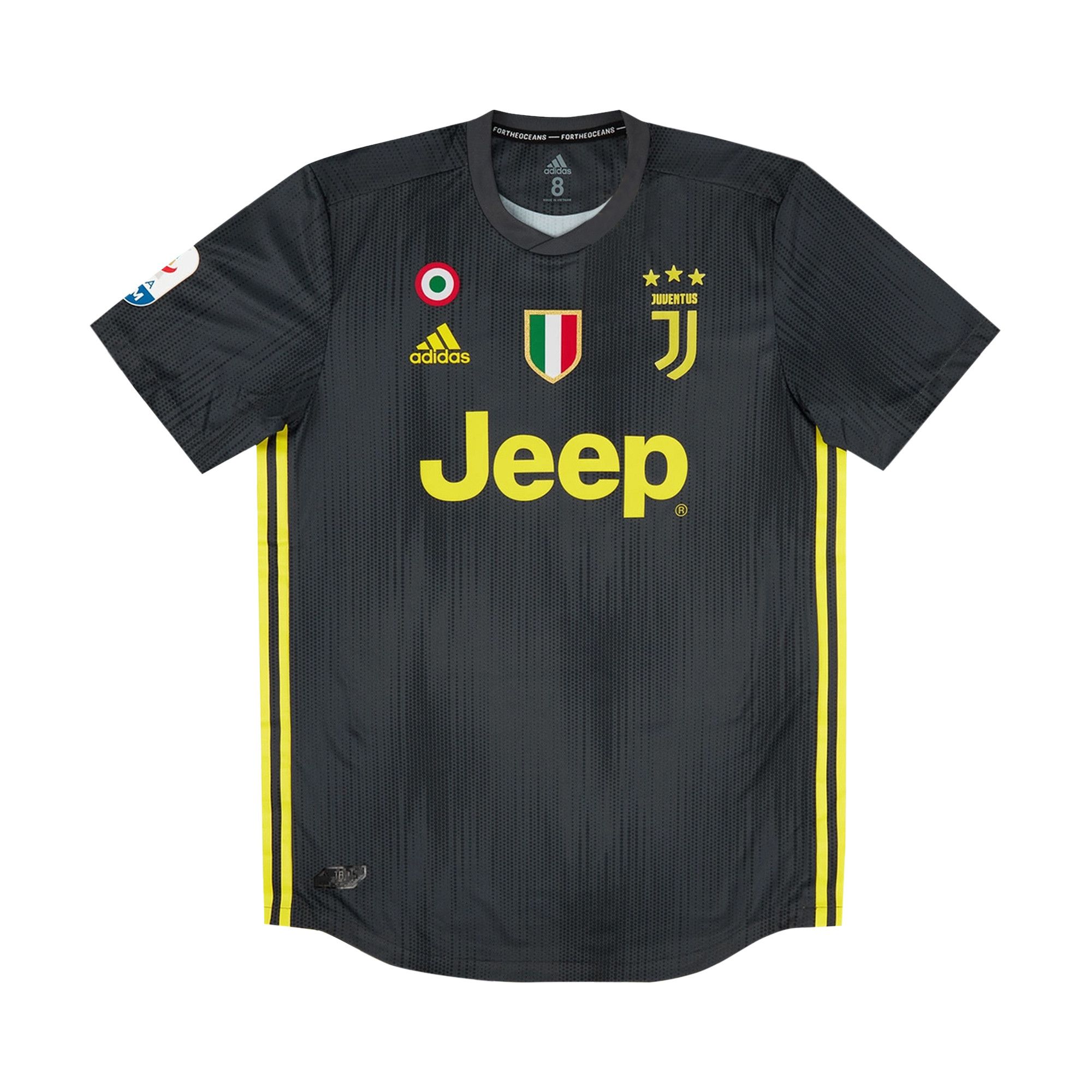 Ronaldo juventus jersey black sales