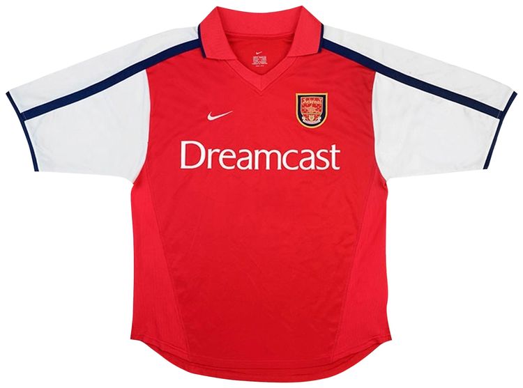Nike 2000 2002 Arsenal Player Issue Henry 14 Home Jersey Red