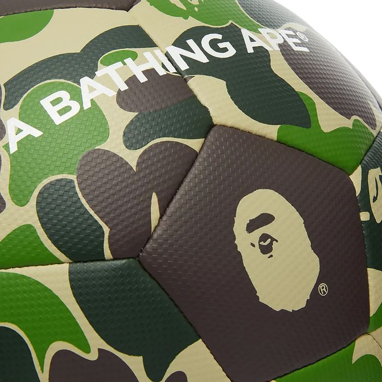BAPE ABC Camo Soccer Ball Green