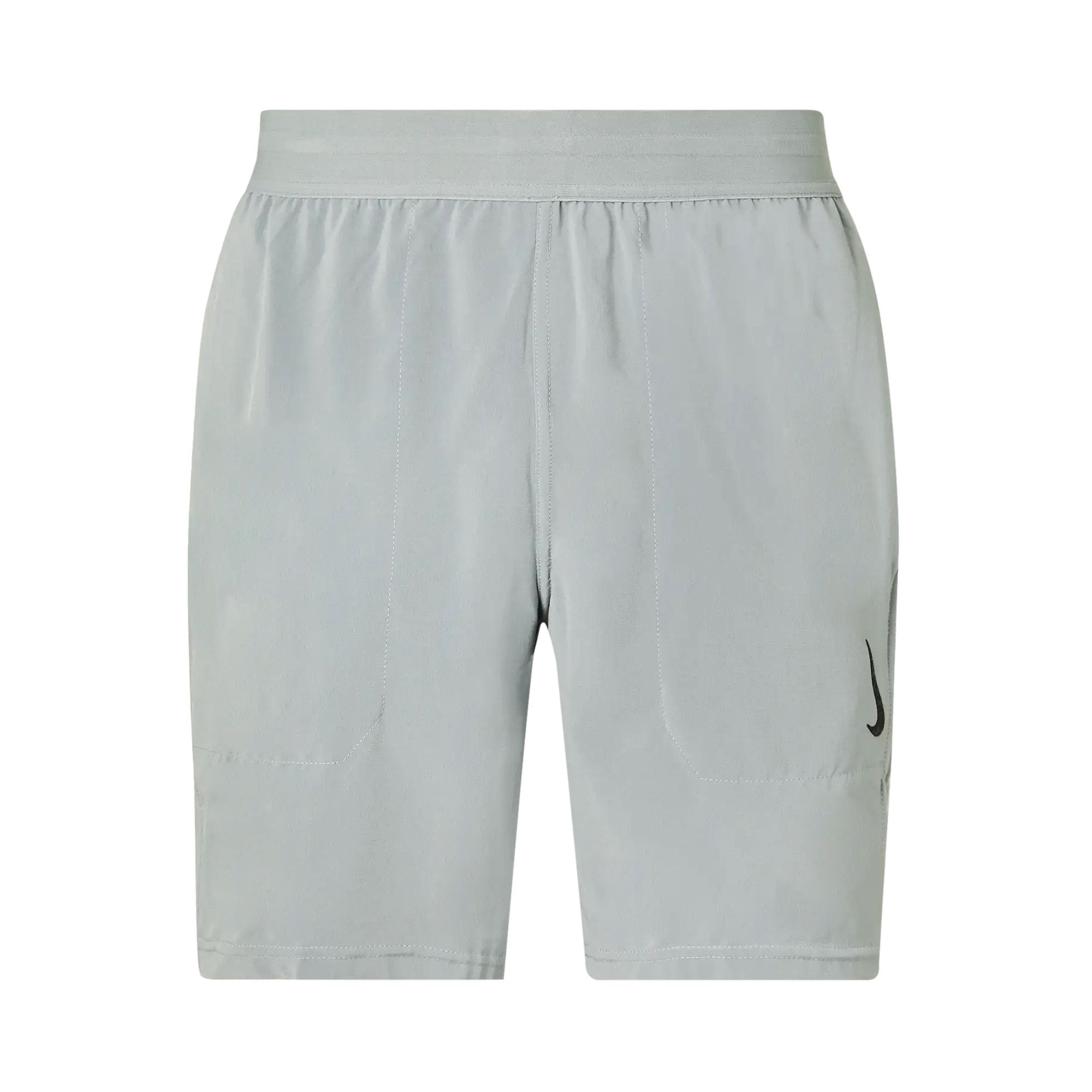 nike yoga shorts in dark grey