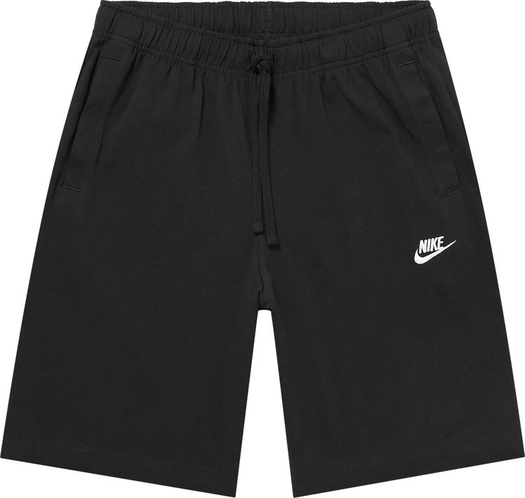 Buy Nike Sportswear Club Shorts 'Black/White' - BV2772 010 | GOAT