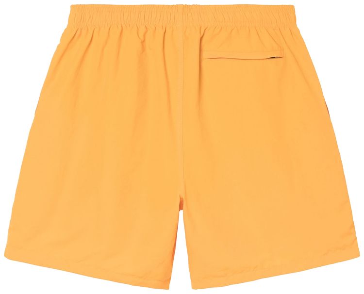 Stussy Curly S Water Short Tangerine