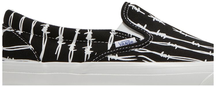 Vans OG Classic Slip On LX Barbed Wire   Black
