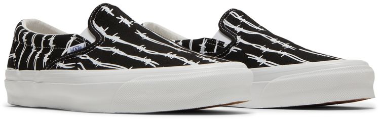 Vans OG Classic Slip On LX Barbed Wire   Black