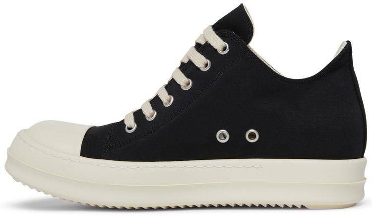 Rick Owens Wmns DRKSHDW Fogachine Cotton Nylon Low Black Milk