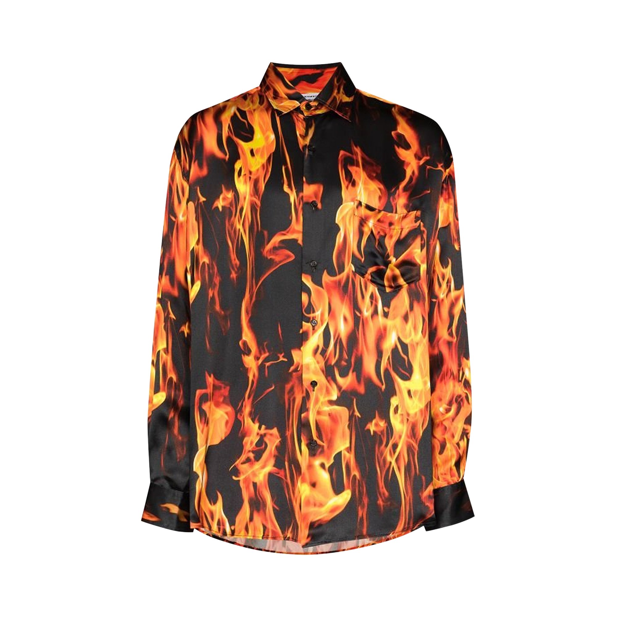 Vetements Fire Jersey Shirt 'Fire' | GOAT