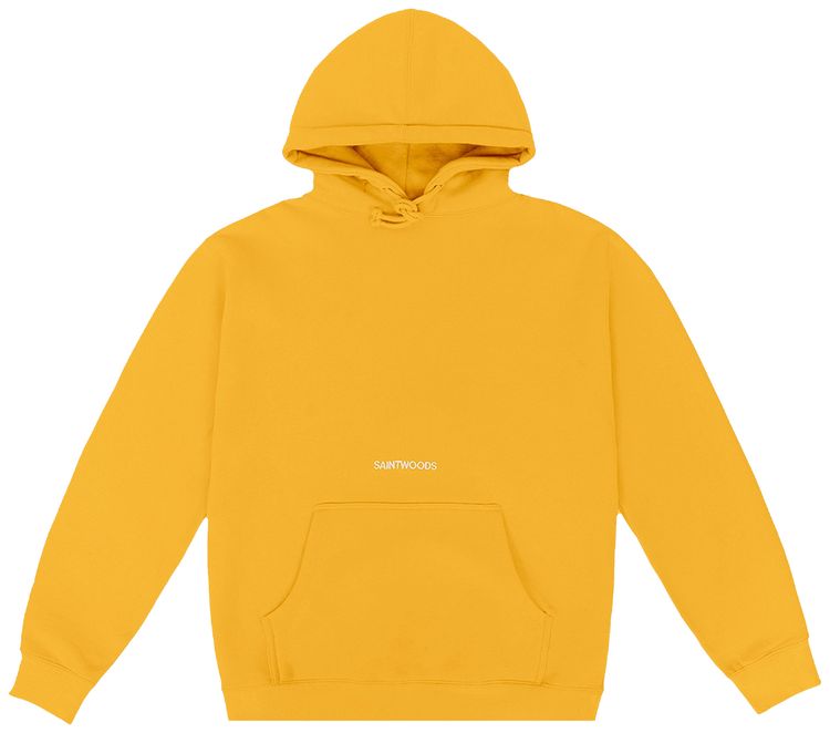Saintwoods Logo Hoodie Ochre