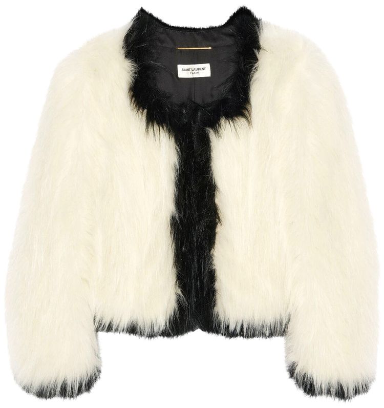 Saint Laurent Jacket Ecru