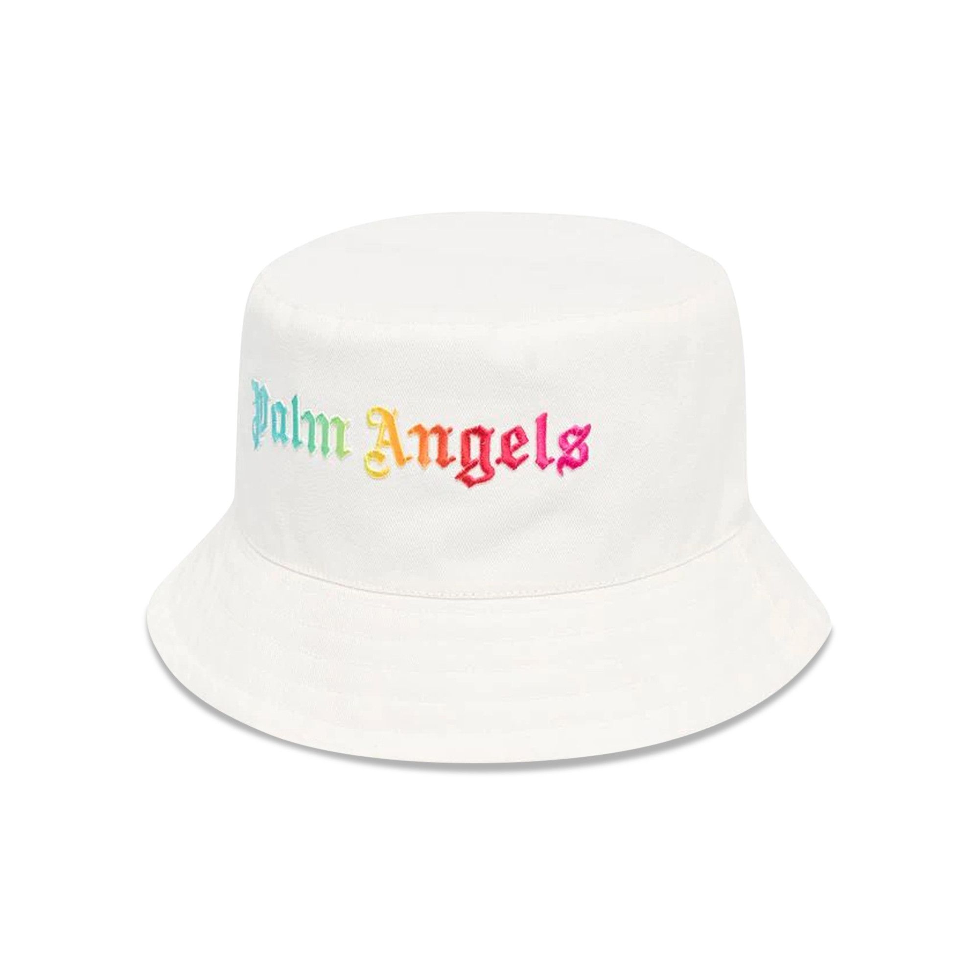 Buy Palm Angels x The Webster Logo Degrade Bucket Hat 'White