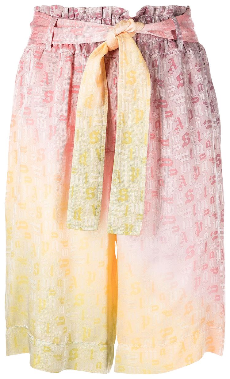 Palm Angels x The Webster Degrade Monogram Pajama FuchsiaOrange