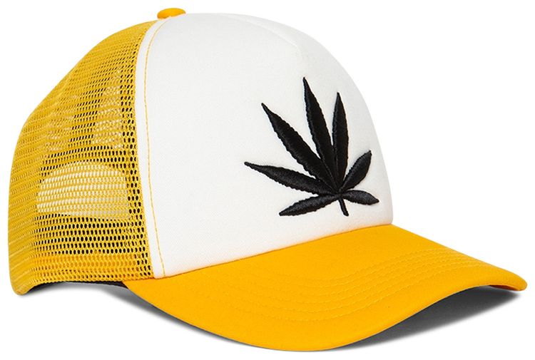 Palm Angels x The Webster Leaf Cap WhiteOrange