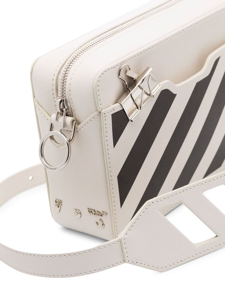 Off White Binder Camera Bag WhiteBlack