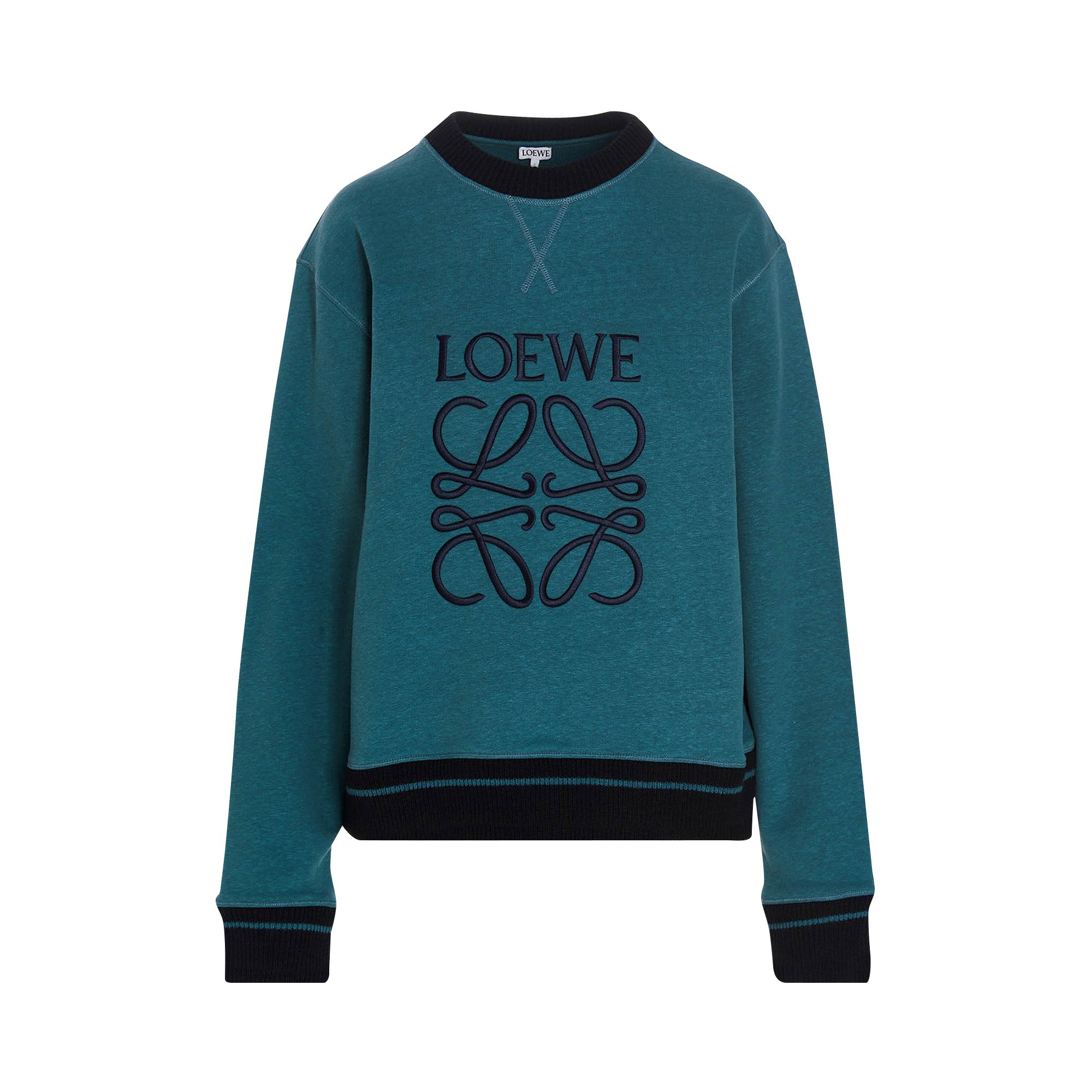 Buy Loewe Anagram Sweatshirt 'Duck Blue' - S359341XAP 4263 | GOAT IT