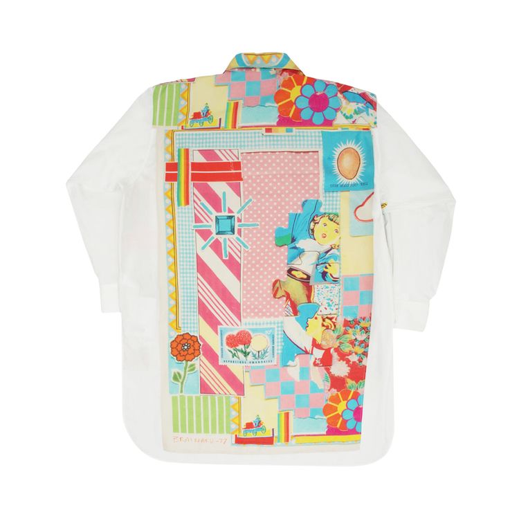 Loewe Doll House Oversize Shirt PinkMulticolor