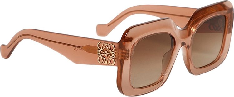 Loewe Sunglasses Shiny Transparent Rose