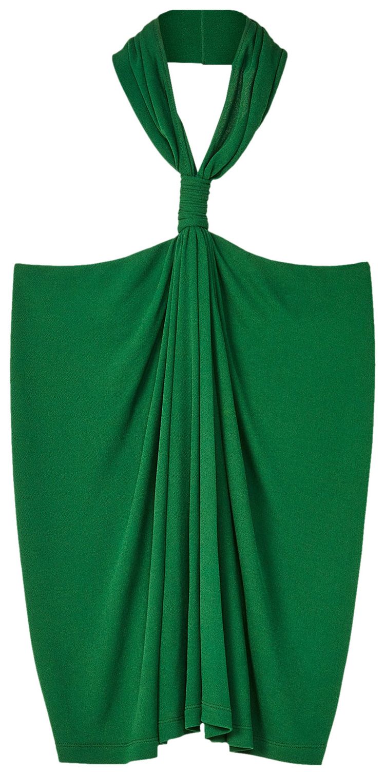 Loewe Halterneck Top Forest Green
