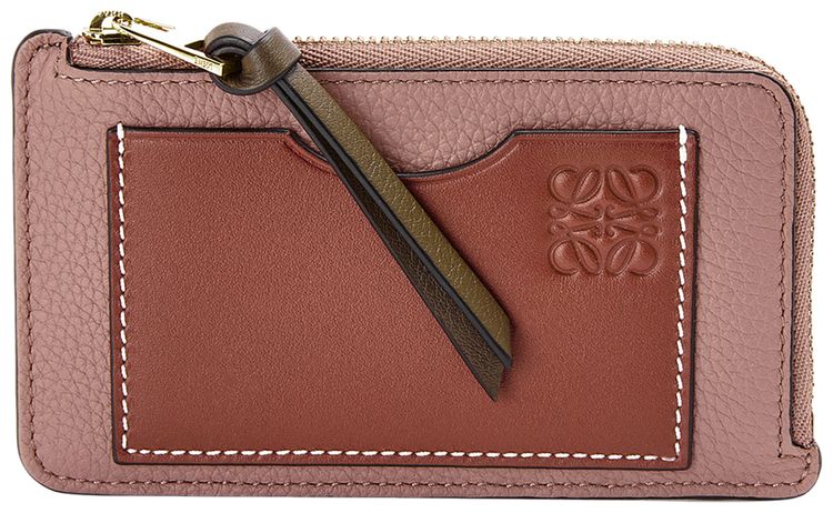 Loewe Coin Cardholder Dark BlushDark Rust