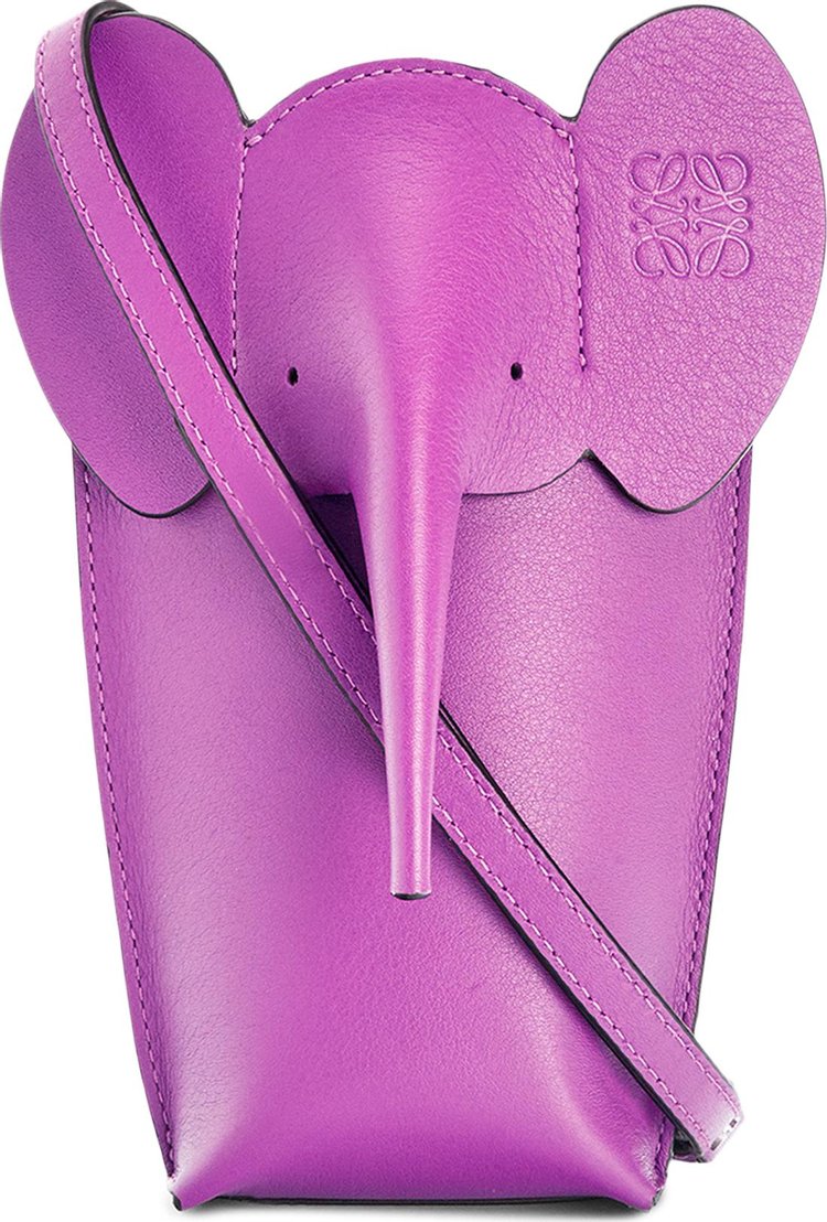 Buy Loewe Elephant Pocket 'Bright Purple' - C623B02X04 6450 | GOAT