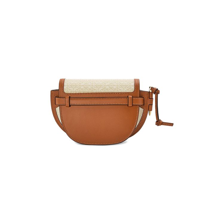 Loewe Gate Anagram Dual Mini Bag EcruTan