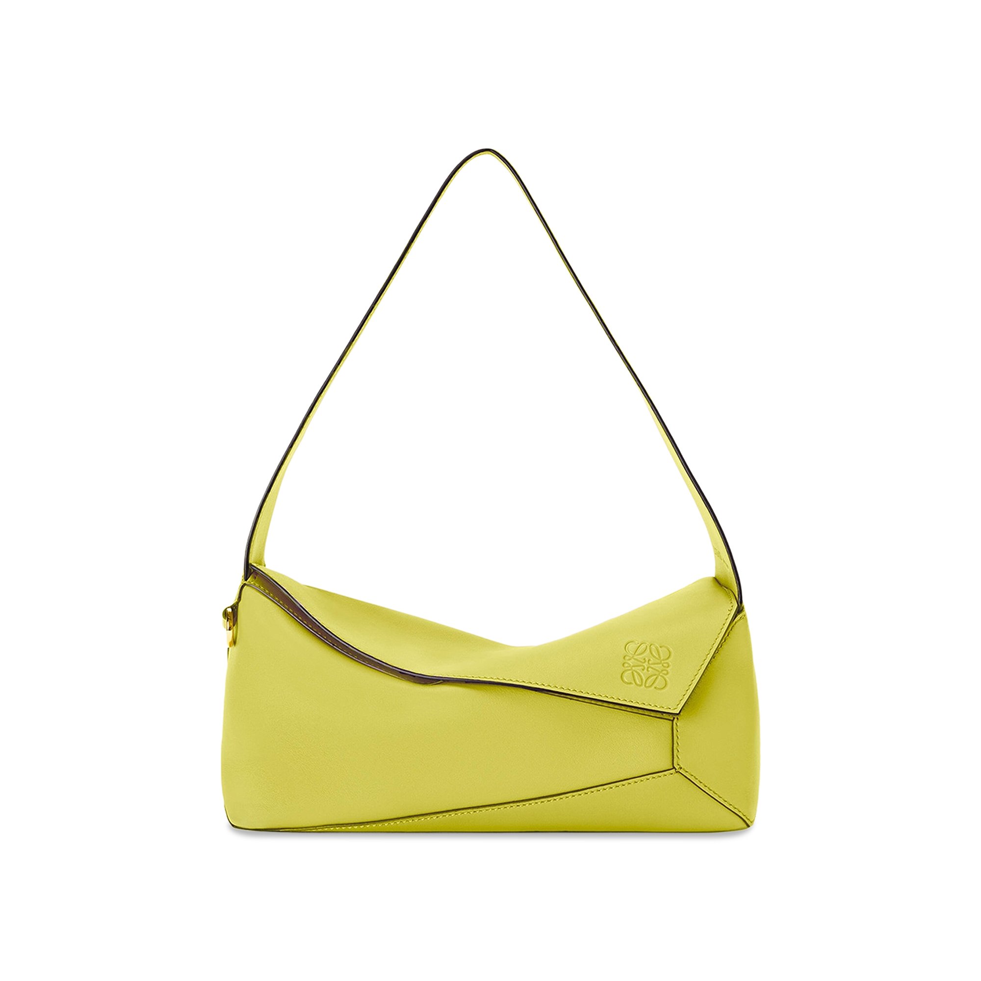 Buy Loewe Puzzle Hobo Bag 'Lime Yellow'   AJX    GOAT