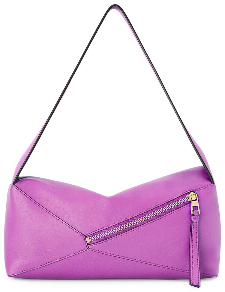 Loewe Puzzle Hobo Bag Bright Purple