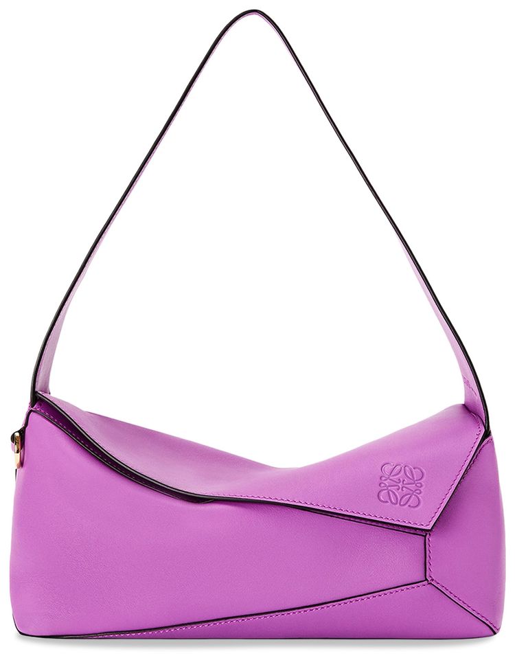 Loewe Puzzle Hobo Bag Bright Purple