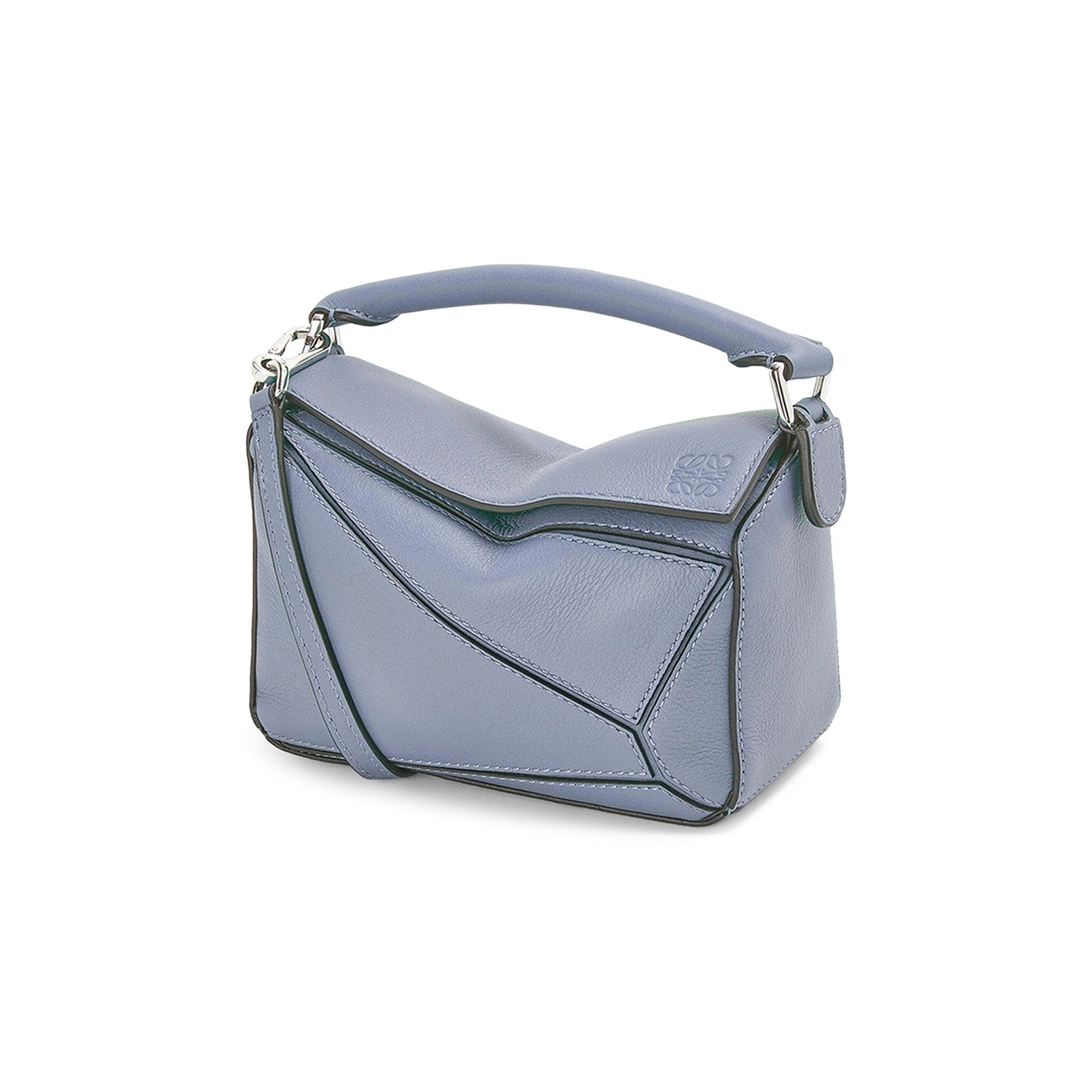 Buy Loewe Puzzle Mini Bag Atlantic Blue 322 30 U95 6919 GOAT