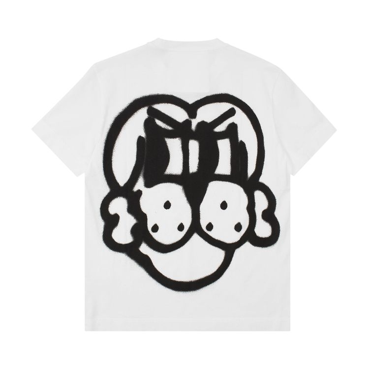 Givenchy Bart Dog Slim T Shirt White