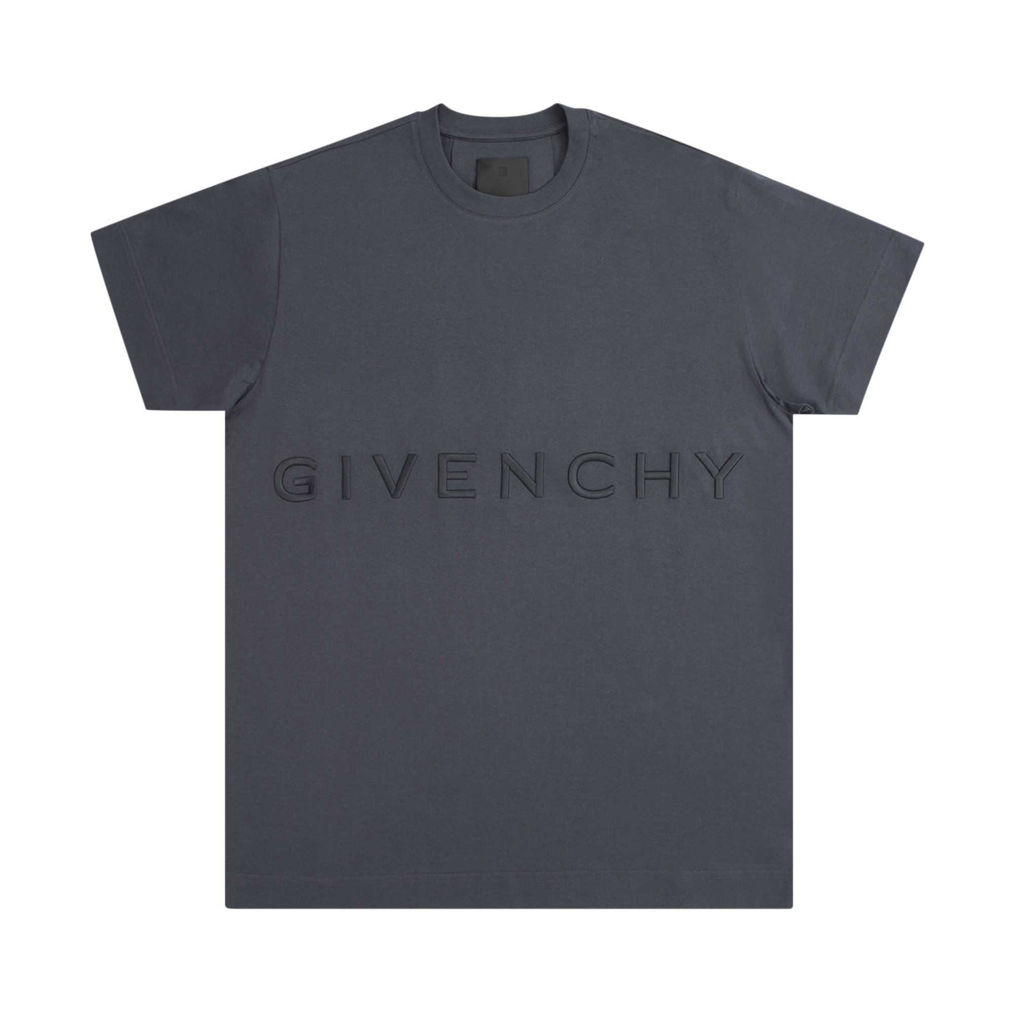 Givenchy Embroidered Oversized T-Shirt 'Night Blue' | GOAT