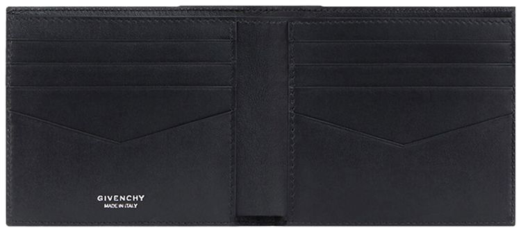 Givenchy 8CC Billfold Wallet Black