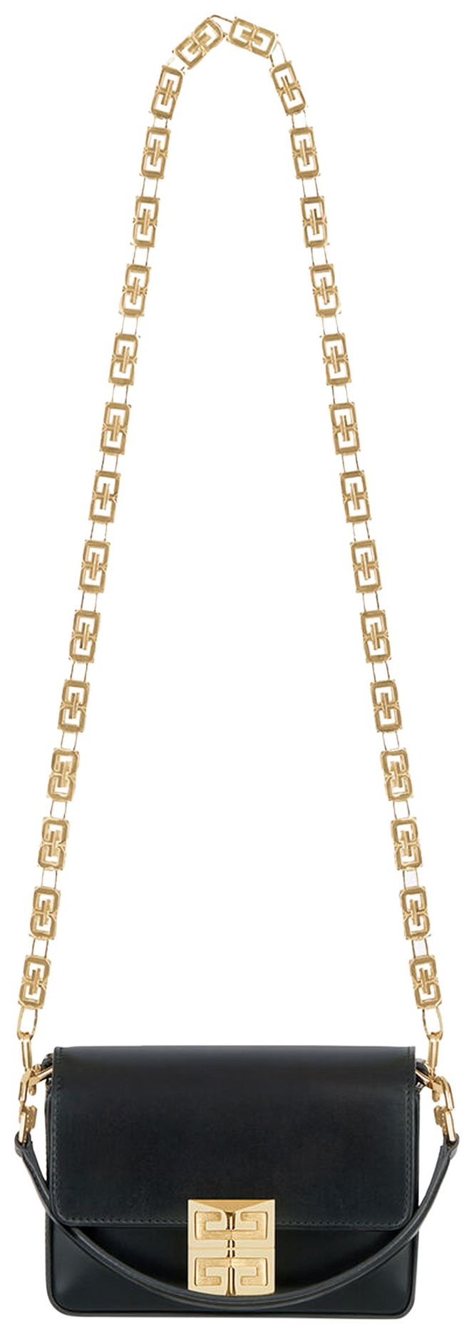 Givenchy 4G Small Crossbody Bag With Cube Chain Black