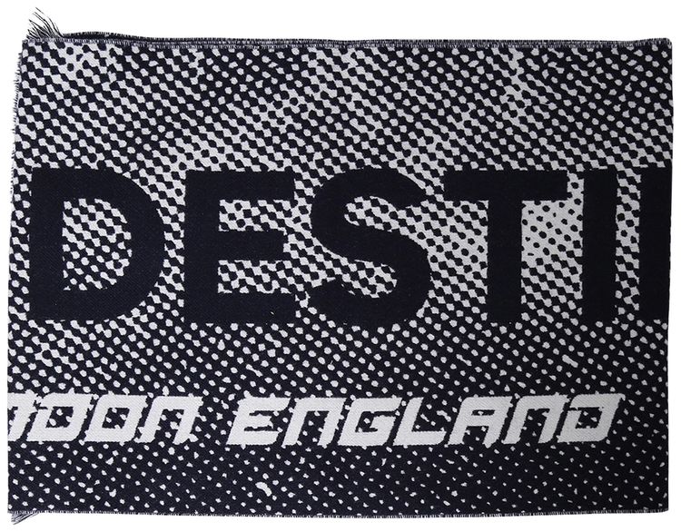 Burberry Go Find Destiny Football Scarf Navy