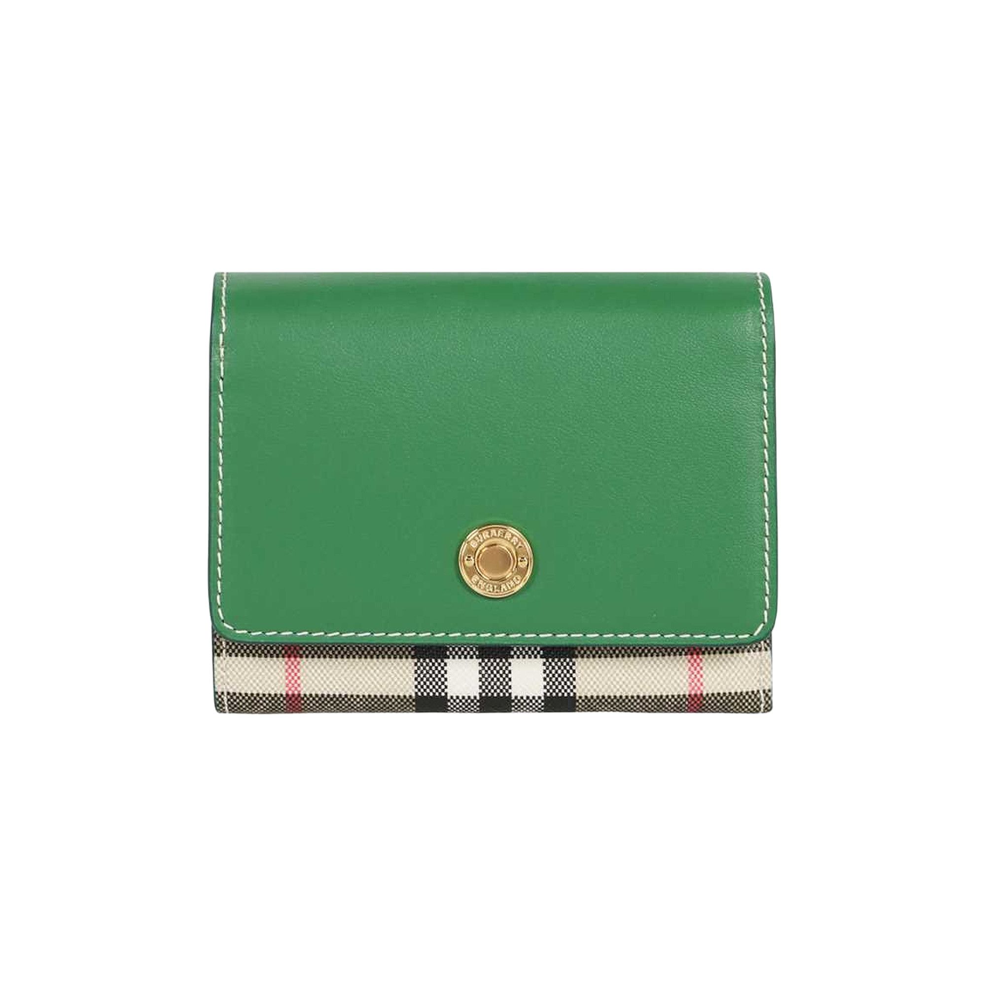 Burberry green wallet top