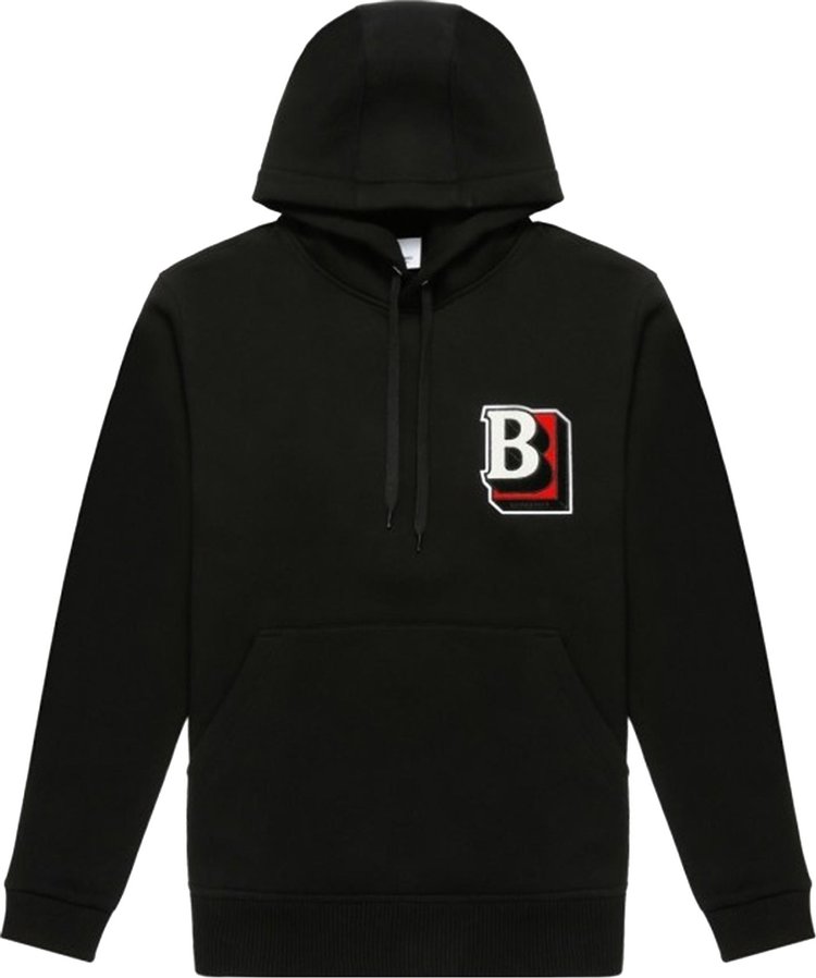 Buy Burberry Logo Hoodie 'Black' - 8048318 | GOAT