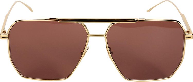 Bottega Veneta Sunglasses 'Gold'