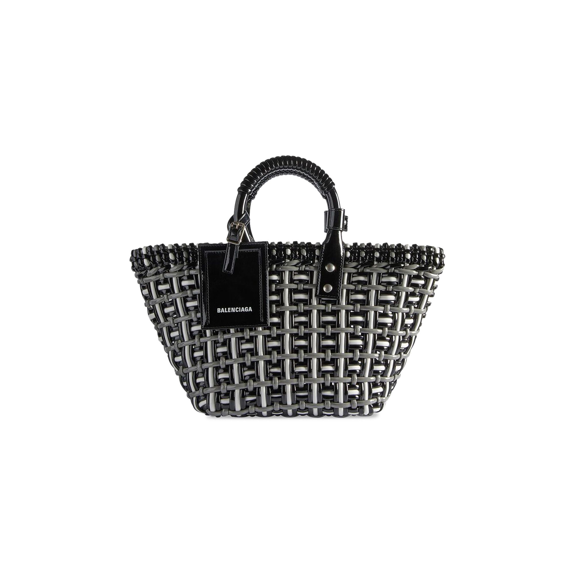Buy Balenciaga Bistro XS Basket With Strap 'Black' - 671342