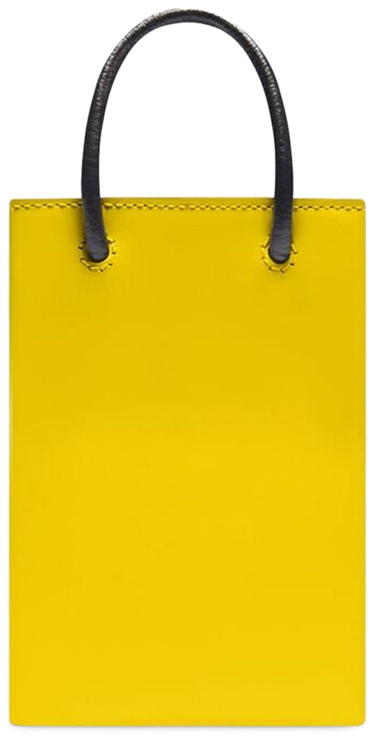 Balenciaga x The Simpsons And 20th Television Mini Shopping Bag Yellow