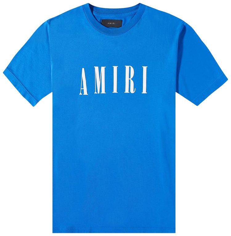 Amiri Core Logo Tee Princess Blue